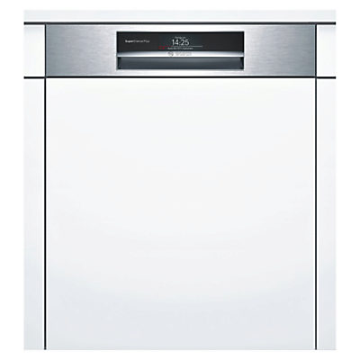 Bosch SMI88TS00G Integrated Dishwasher, Brushed Steel Bosch SMI88TS00G Integrated Dishwasher, Brushed Steel